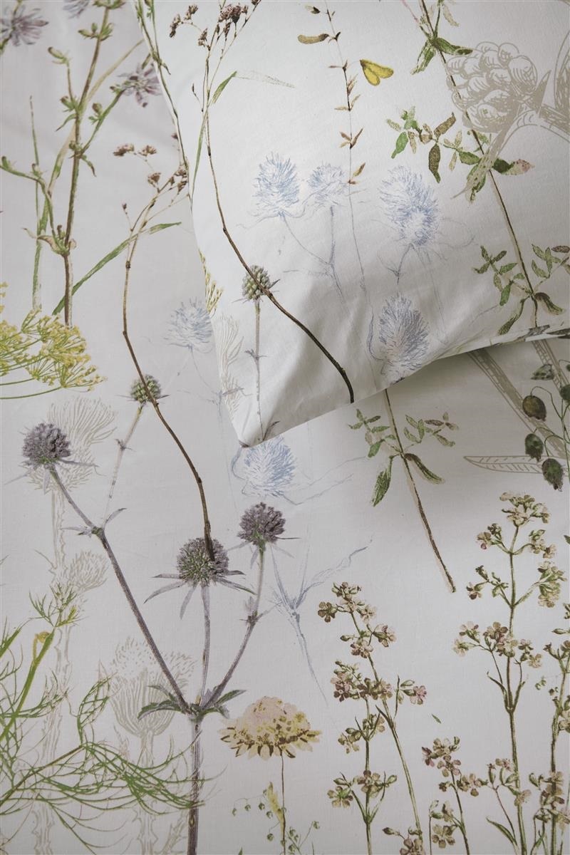DE Beddinghouse Flowers Flowers - 155 x 220 cm - White 326676