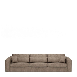 Metropolis Sofa XL, velvet, clay Riviera Maison 4032005