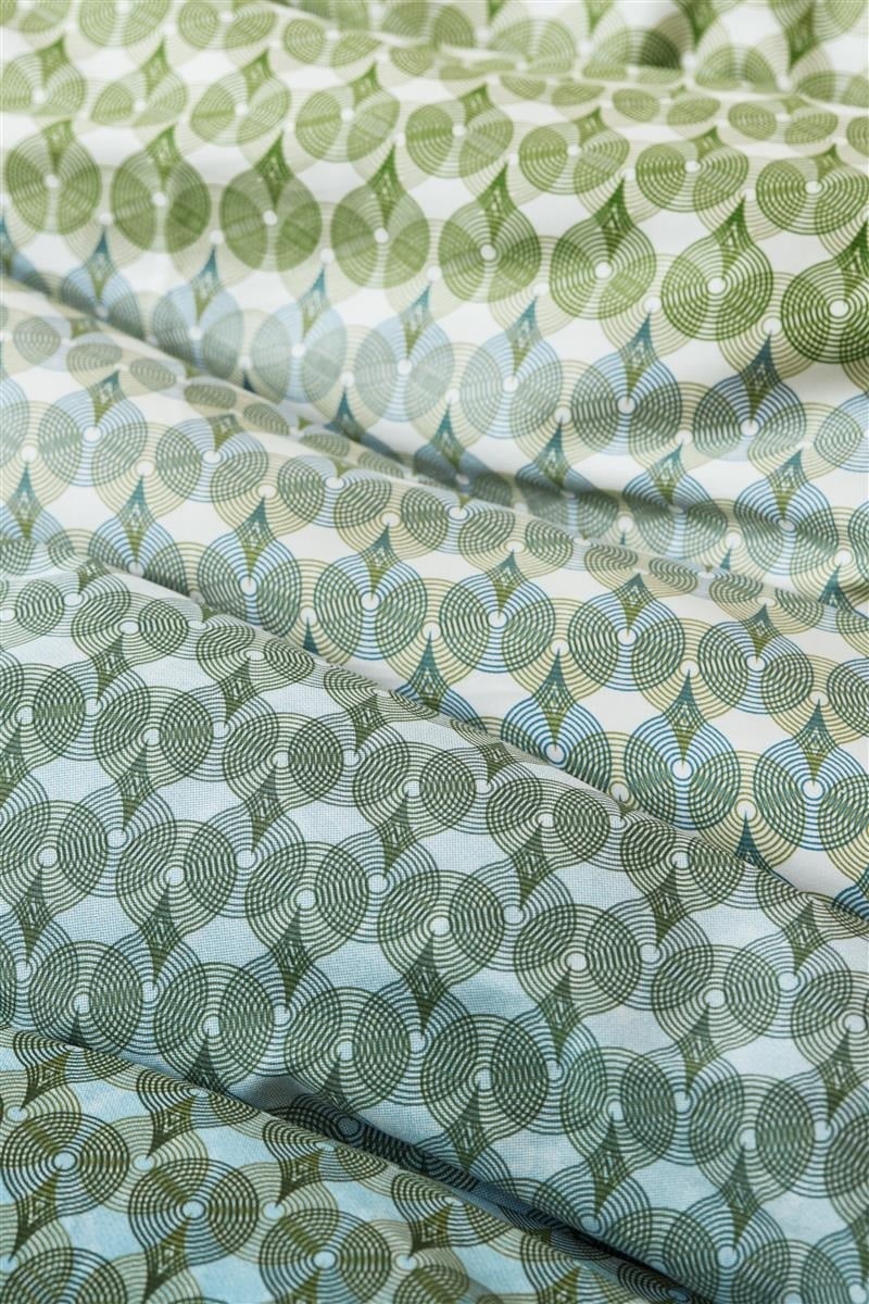 DE Beddinghouse Silas - 135 x 200 cm - Blue Green 322062