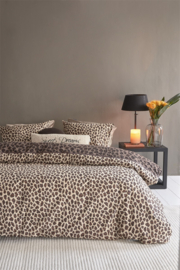 Riviera Maison dekbedovertrek Cheetah - 155 x 220 cm - Brown 278889 @!
