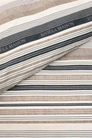 a/ Riviera Maison dekbedovertrek Sturdy Stripe - 155 x 220 cm - Navy 321422