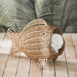 Decoratiemand Rustic Rattan Fish riviera maison 574780