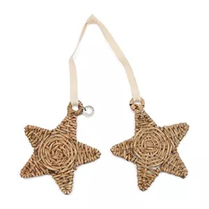 Rustic Rattan Stars Ornament riviera maison 514460