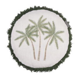 Riviera Maison Palmetto Cushion rond 40 cm 238253 (incl vulling)