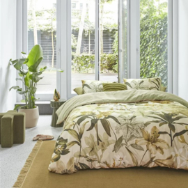groen DE Beddinghouse dekbedovertrek Kiley - 135 x 200 cm 330350 #