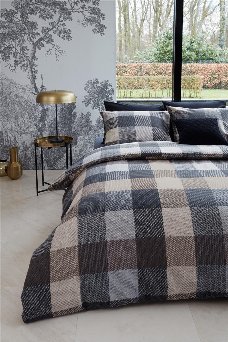 DE h6/ Beddinghouse Beckett - 155 x 220 cm - Grey 186599