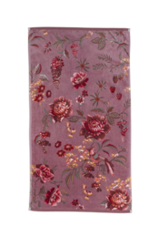 Pip Studio Secret Garden - handdoek 70 x 140 cm - Mauve 278601