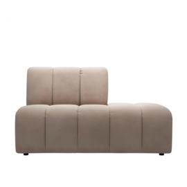 Dazzle Lounger R Light Taupe riviera maison