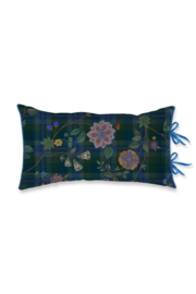  Pip Studio Flores Felices Cushion - 35 x 60 cm - Dark Blue 326245