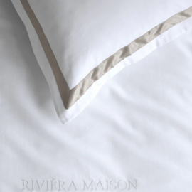 DE Riviera Maison dekbedovertrek Whisper - 155 x 220 cm - White 333033