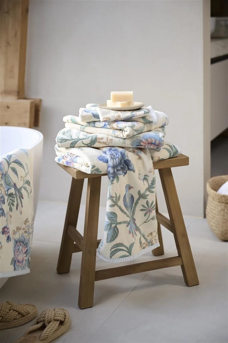 Pip Studio Secret Garden - gastendoekje 30 x 50 cm - WhiteBlue 325860