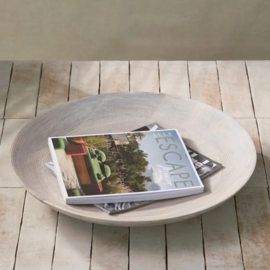 Schaal Bangli Light Wood, L riviera Maison