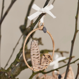 Paashanger Rustic Rattan Bunny Ears riviera maison
