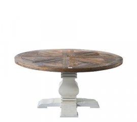 Crossroads Round Dining Table 160 Riviera Maison 224660 