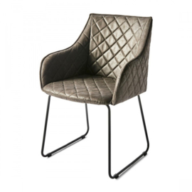 Frisco Drive Dining Armchair, pellini, espresso Riviera Maison  4111003!