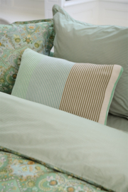 Pip Studio Blockstripe Cushion - 40 x 60 cm - Light Green (incl vulling) 256312!!