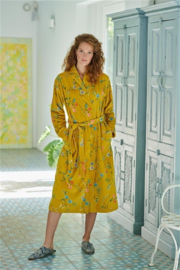 Badjas Pip Studio Les Fleurs Bathrobe - Yellow