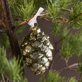 Winter Glow Pine Cone Ornament 599110 (Pre order)