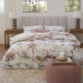 DE Riviera Maison dekbedovertrek Lily Love - 200 x 200 cm - Pink 329887