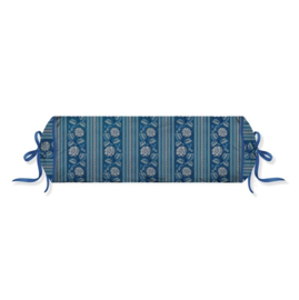 Pip Studio Rosa Rani Roll Cushion - 22 x 70 cm - Dark Blue 340230