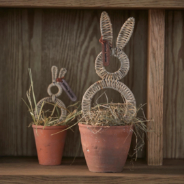 Rustic Rattan Easter Bunny Deco M riviera maison 574760