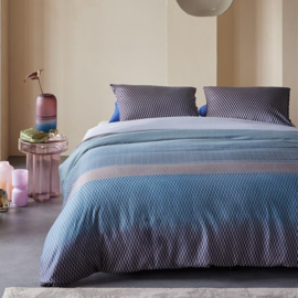 Blaugrau Bettbezug   Kardol by BeddingHouse Sashiko - 155 x 220 cm - 326825