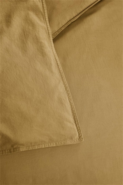 DE Beddinghouse Organic Basic - 155 x 220 cm - Ochre 219513