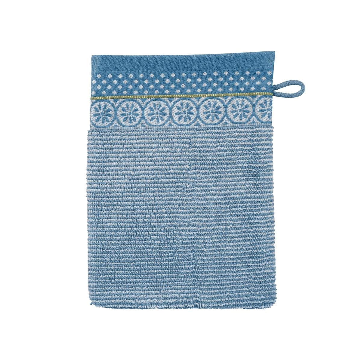 Pip Studio Soft Zellige - washand 16 x 22 cm - Blue Grey 320904