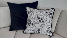 kussenhoesdeal zwart wit riviera maison 2 stuks