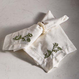 587910 Pearl Flower Napkin 2 pieces Riviera Maison