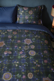 pipd8/ Pip Studio Flores Felices - 200 x 200/220 cm - Dark Blue 326203