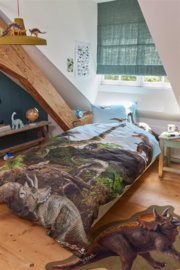 Freek Vonk dappere dinos - 140 x 200 cm + 1x 60 x 70 cm - Natural 321685