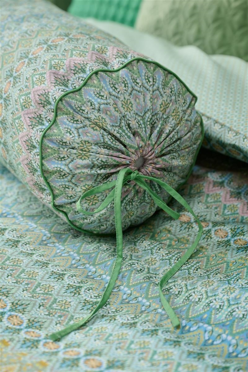 Pip Studio Ashanti Roll Cushion - 22 x 70 cm - Green 329659
