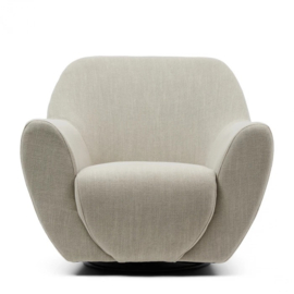 Fauteuil The Jill Swivel, Fabulous Flax, Mouliné Linen riviera maison 4825001