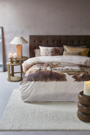 Riviera Maison dekbedovertrek Aurelia - 200 x 200/220 cm - Brown 325956