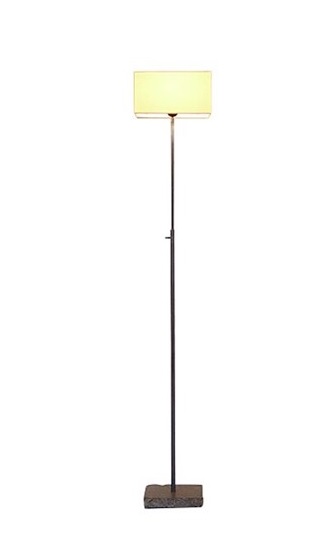 Hardstenen Vloerlamp Frezoli Loodkleur (excl. kap) L.096.1.000