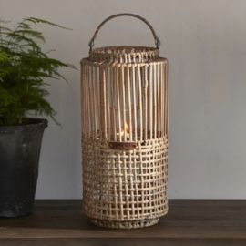 Lantaarn Rustic Rattan Webbing riviera maison 536470
