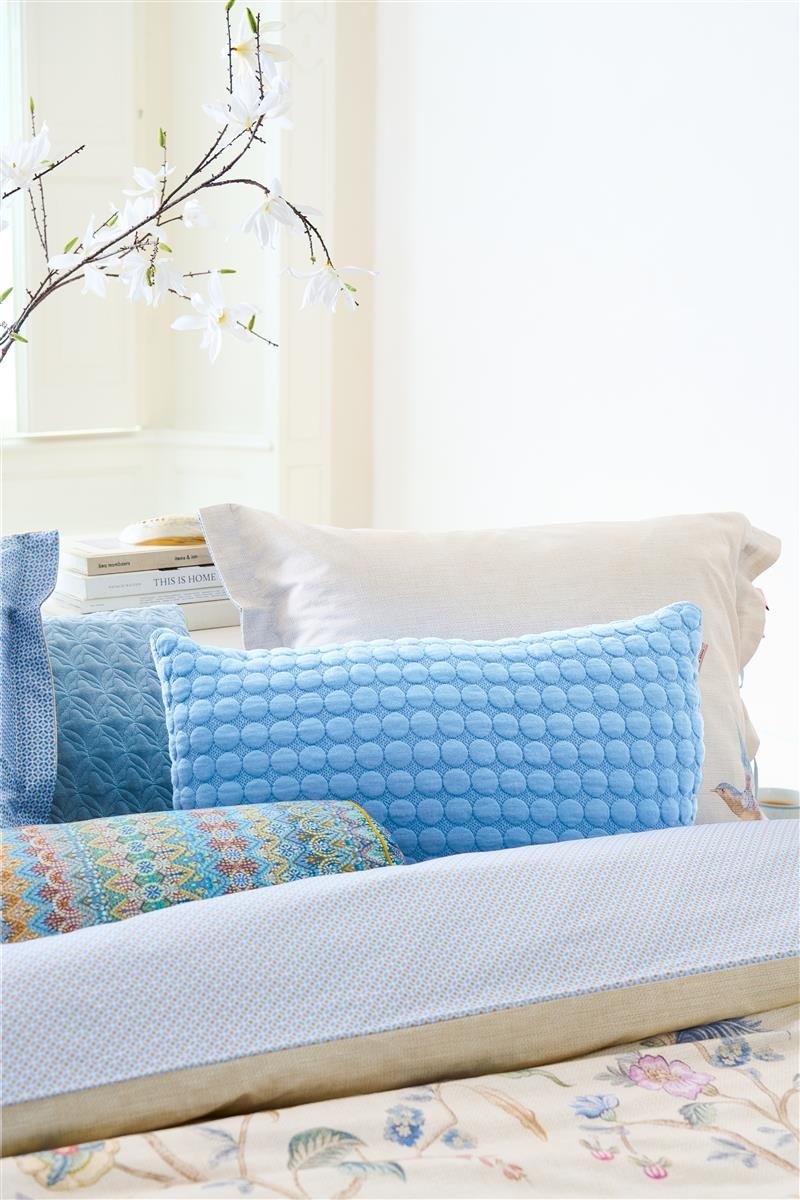 Pip Studio Fill in the dots Cushion - 40 x 60 cm - Blue 329626