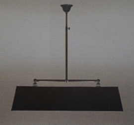 Vechia 2 plafondlamp lood kleur Tierlantijn