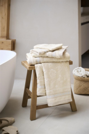 Pip Studio washand Jasmin Jacquard - 16 x 22 cm - Sand 325917