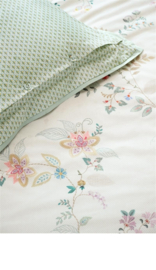 DE Pip Studio dekbedovertrek Kili Flower - 200 x 200 cm - White 329403