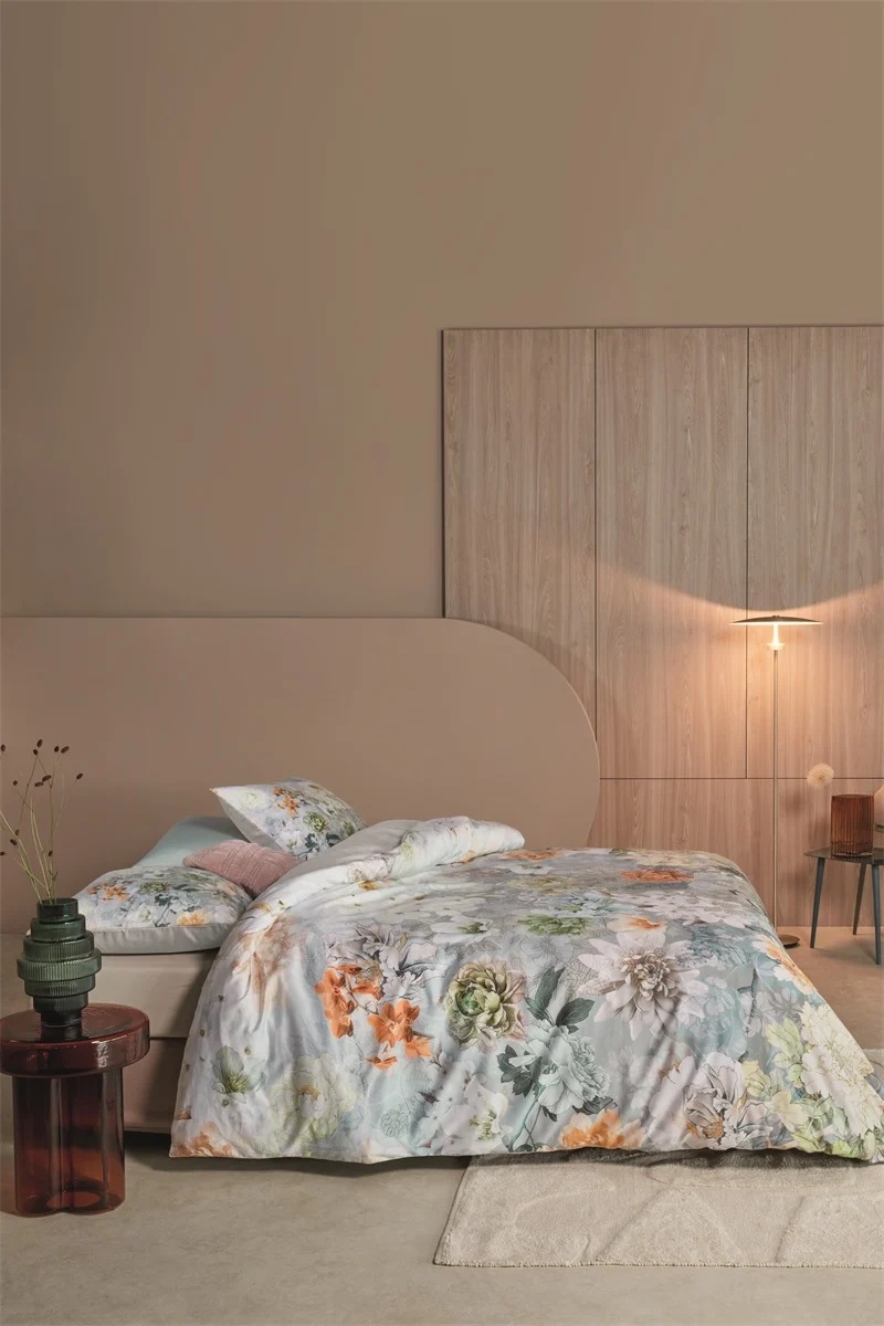 DE l4/ Beddinghouse Established - 155 x 220 cm - Blue Grey 258545