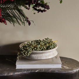 Ribani Marble Decoration Bowl RM Dia 30 598720 (Pre order)