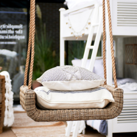 Rustic Rattan Outdoor Ibiza Swing riviera maison