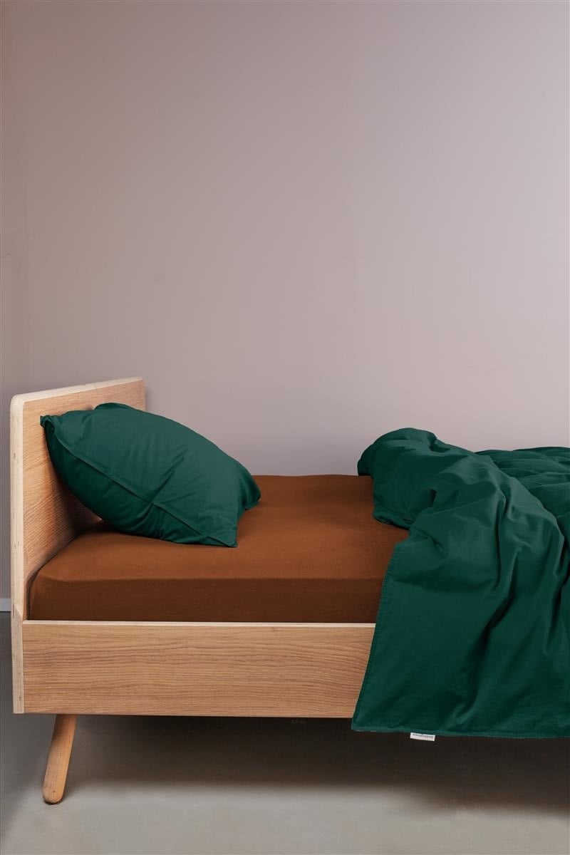 Beddinghouse Jersey Fitted Sheet - 160 x 200/220 cm - Terra 221379