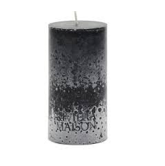 Pillar Candle ECO black 7x13 riviera maison 497150