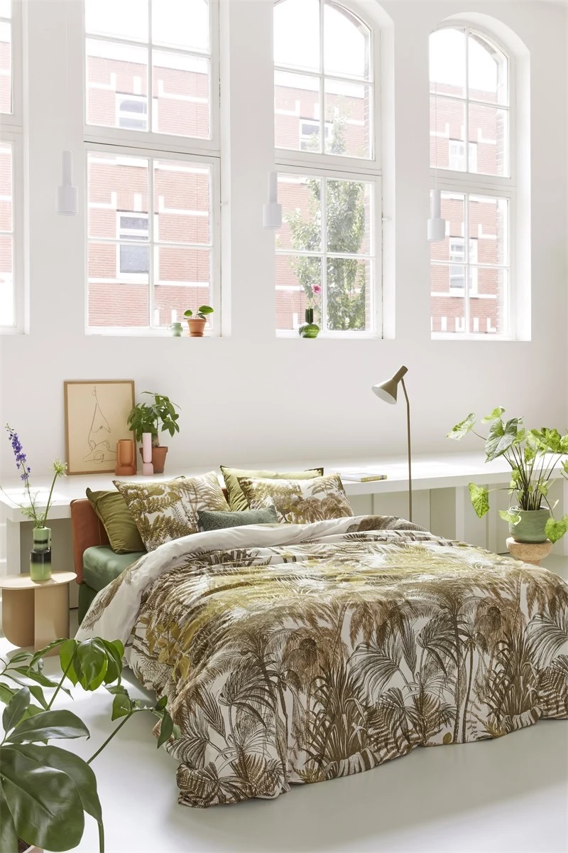 DE i8/ Beddinghouse Caribe - 155 x 220 cm - Ochre 260892