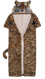 Freek Vonk tijger plaid - 140 x 120 cm hood - Terra 321817