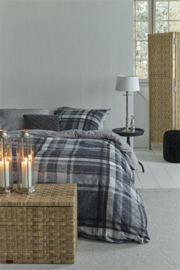 Riviera Maison dekbedovertrek Cozy Check - 135 x 200 cm - Blue 248384