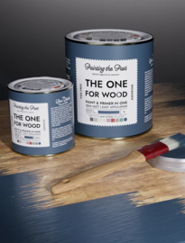 Blue No. 3  Midnight Stroll THE ONE FOR WOOD PAINT & PRIMER IN ONE painting the past